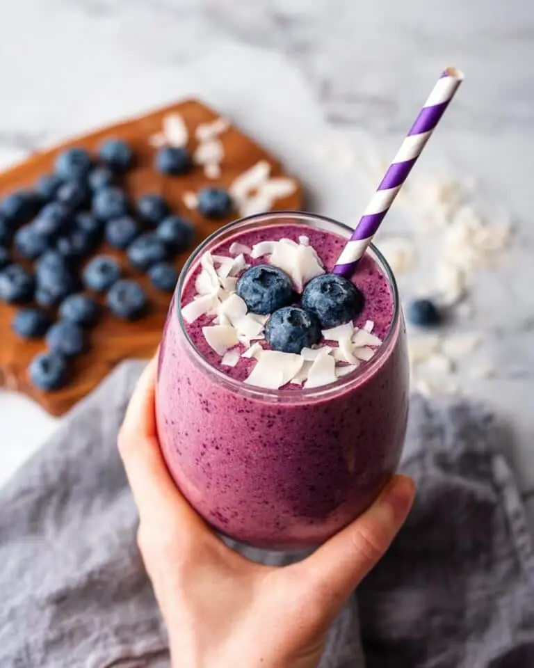 Healthy Blueberry Smoothie Recipe