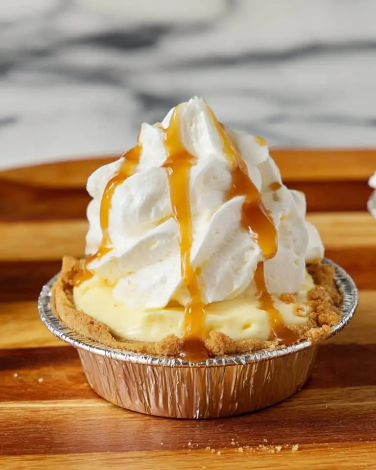 No Bake Mini Pumpkin Cream Pies Recipe