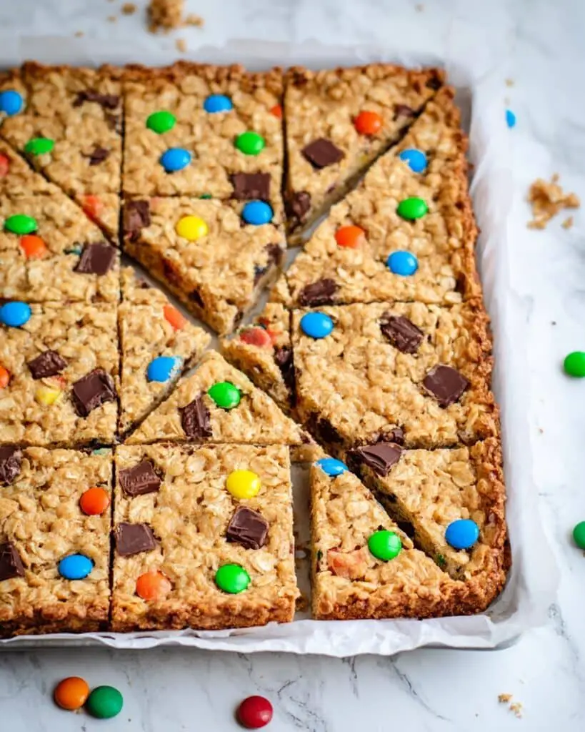 Monster Cookie Bars Recipe