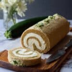 Zucchini Bread Roll with Cream Cheese Frosting Recipe