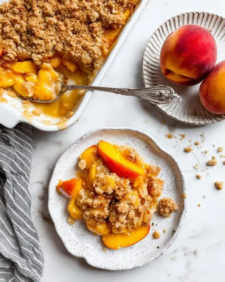 Peach Crumble Recipe
