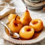 Cider Poached Pears Recipe