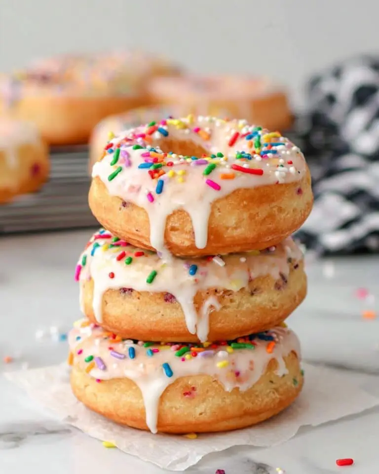 Baked Funfetti Donuts from Scratch Recipe