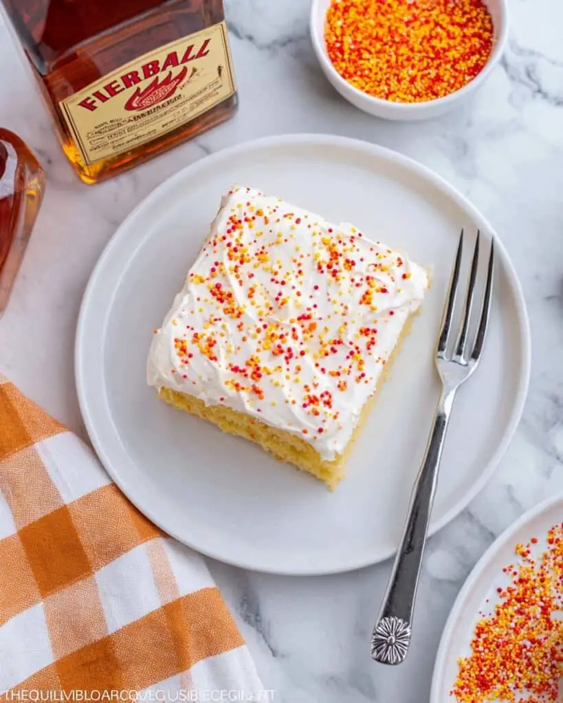 Fireball Poke Cake Recipe