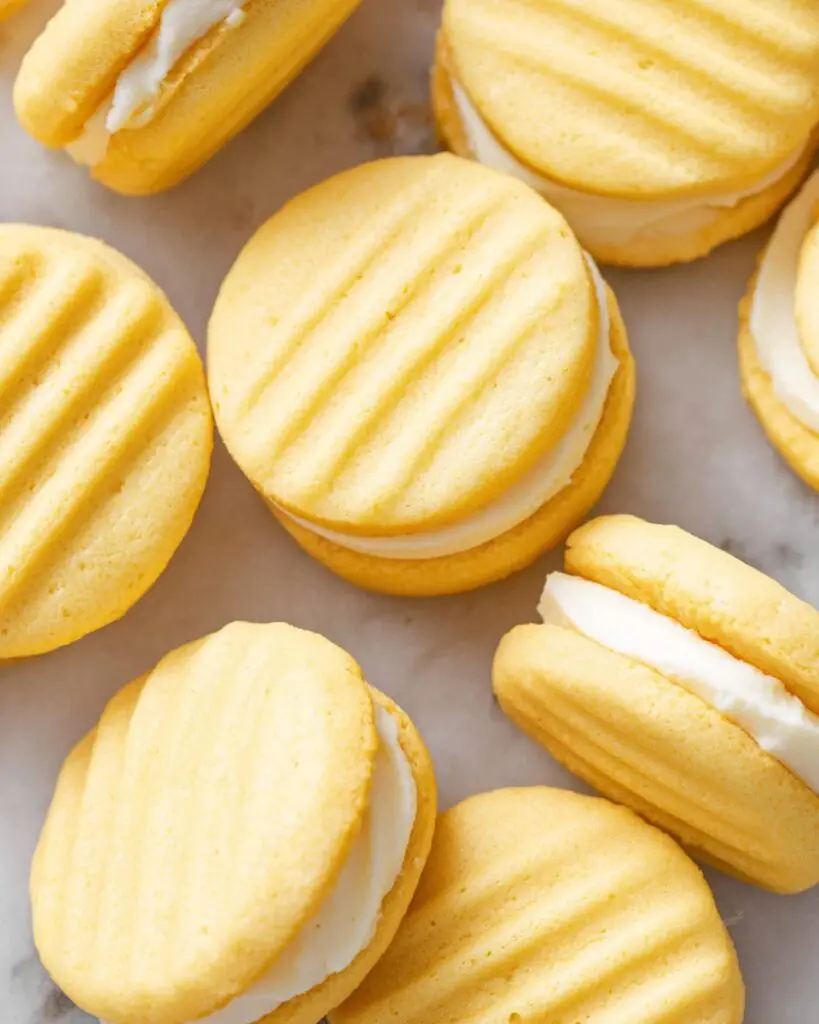 Yo Yo Biscuits with Vanilla Buttercream Filling Recipe