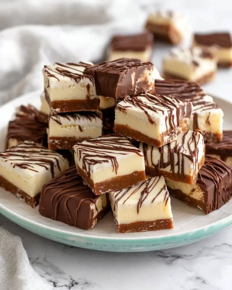 Coconut Peppermint Fudge Bars Recipe