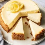 Baked Lemon Cheesecake Recipe