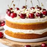 White Forest Cake Recipe