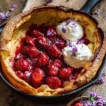 Hot Strawberry Jam Dutch Baby Recipe