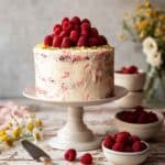 Coconut Carrot Cake with Jammy Swirled Buttercream Recipe