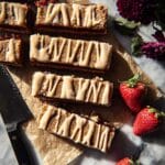 Frosted Soft Strawberry Cinnamon Bars Recipe