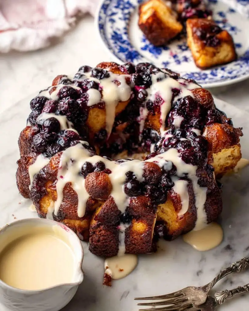 Easy Blueberry Monkey Bread Recipe