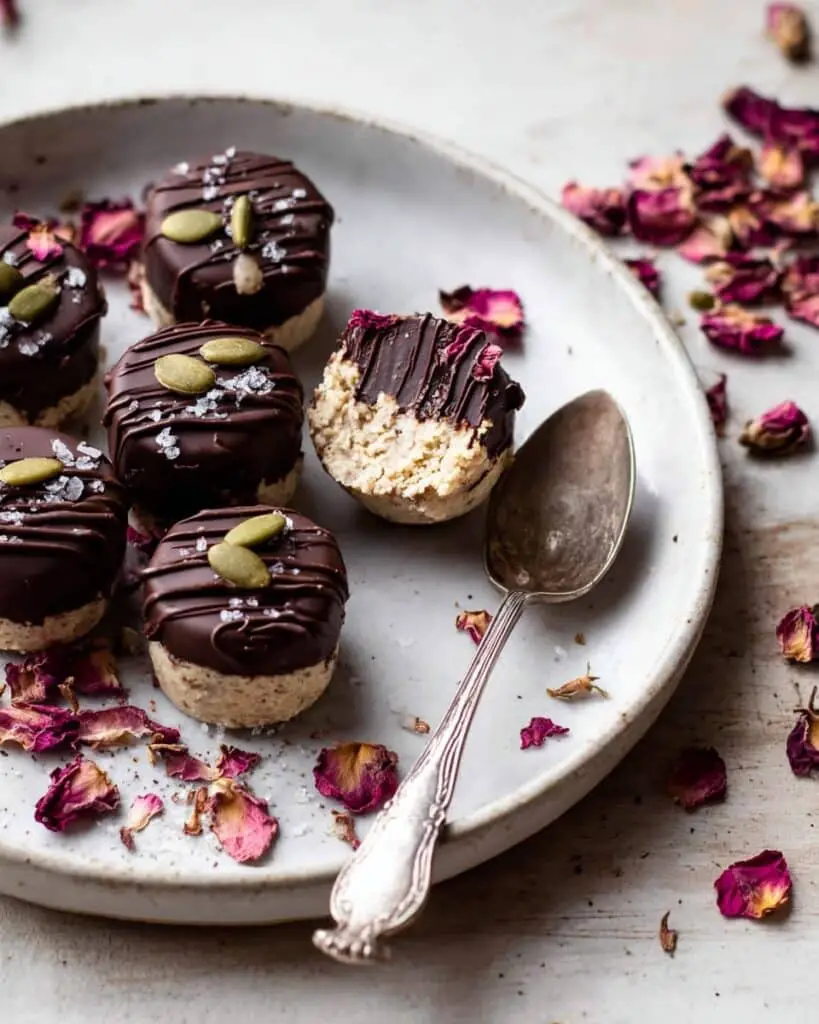 Chocolate Dipped Coconut Caramel Macaroons Recipe