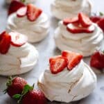 Mini Pavlovas with Strawberries and Chantilly Cream Recipe
