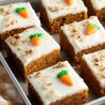 Carrot Cake Sheet Cake with Cream Cheese Frosting Recipe