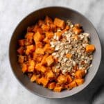 Vegan Maple Roasted Sweet Potatoes with Granola Recipe