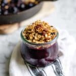 Quick & Easy Stovetop Blueberry Crumble Recipe