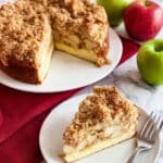 Apple Crumb Coffee Cake Recipe