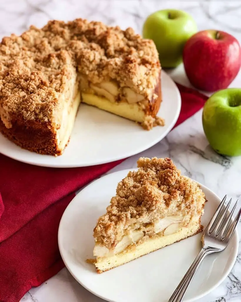 Apple Crumb Coffee Cake Recipe