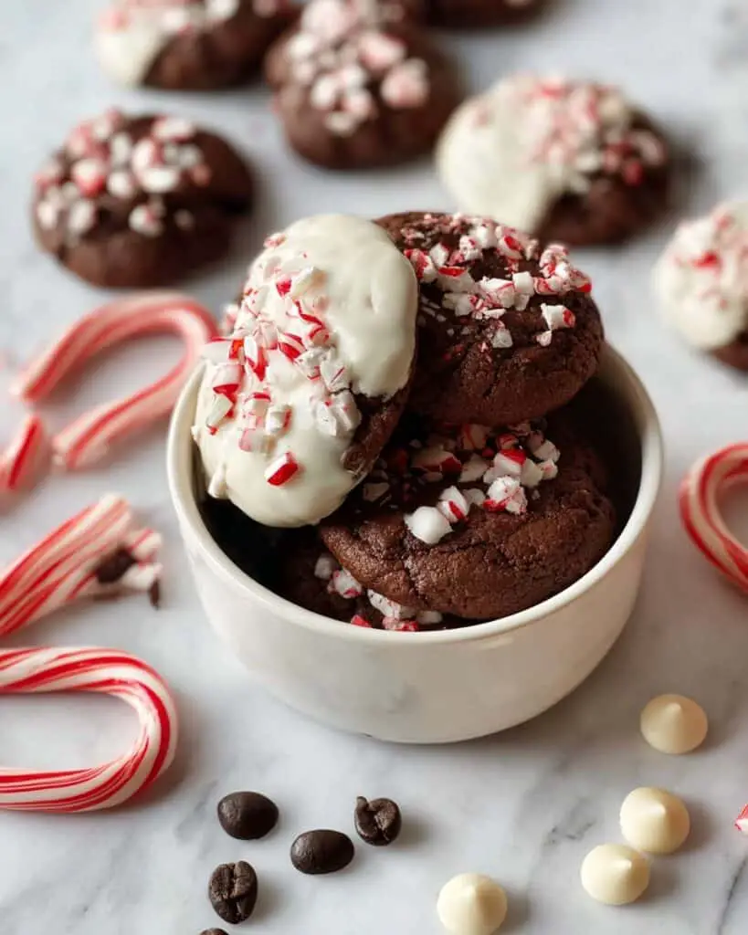 Peppermint Mocha Cookies Recipe