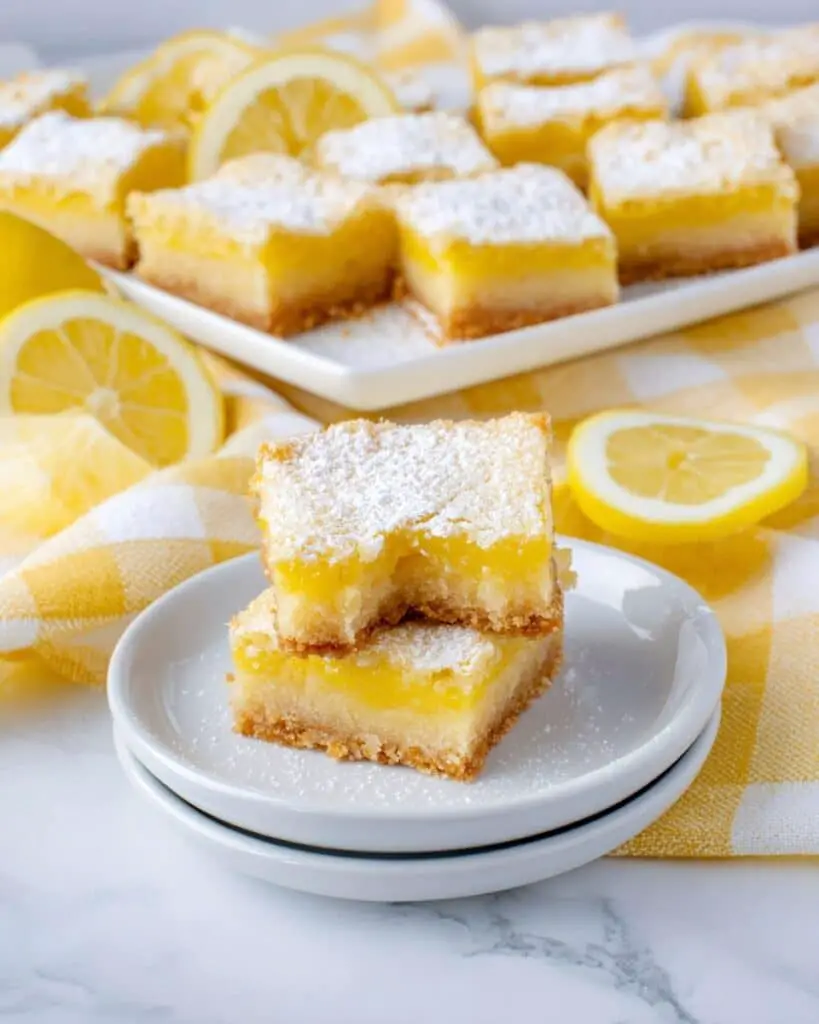 Creamy Lemon Cake Mix Bars Recipe