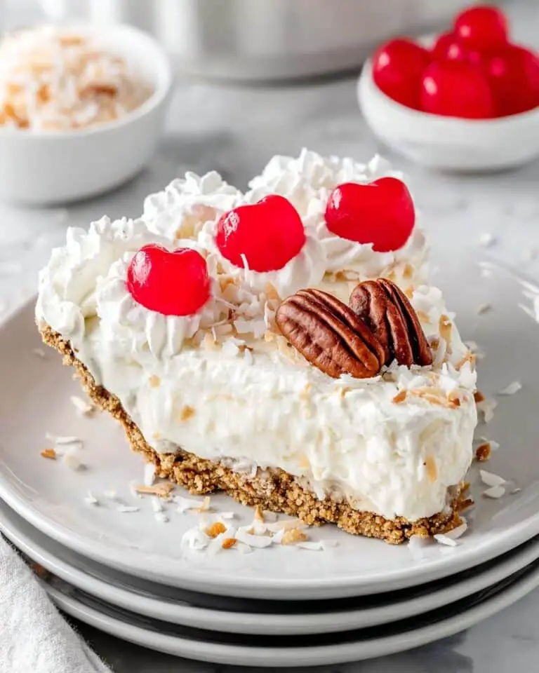 Millionaire Pie Recipe (Easy No-Bake) Recipe