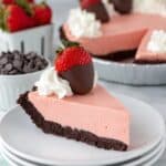 Strawberry Jello Pie (Easy No-Bake Dessert) Recipe