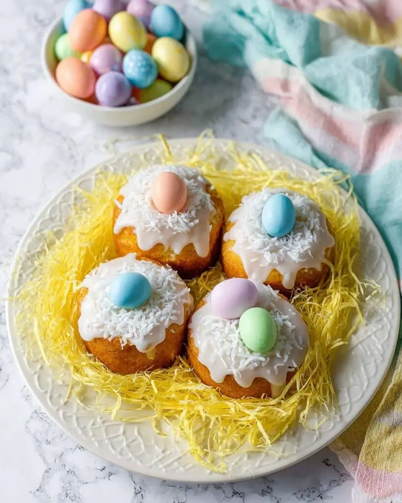 Mini Coconut Pound Cakes Recipe