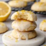 Lemon Ricotta Cookies with Lemon Glaze Recipe