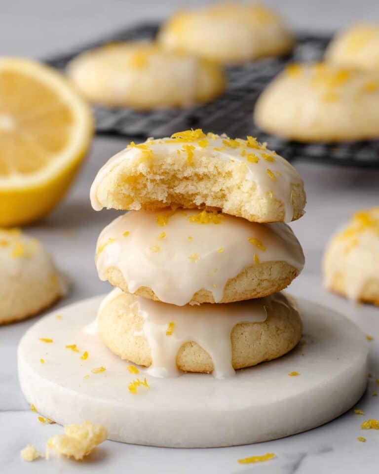 Lemon Ricotta Cookies with Lemon Glaze Recipe