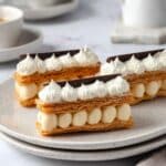 Classic Mille Feuille with Pastry Cream and Mousseline Filling Recipe