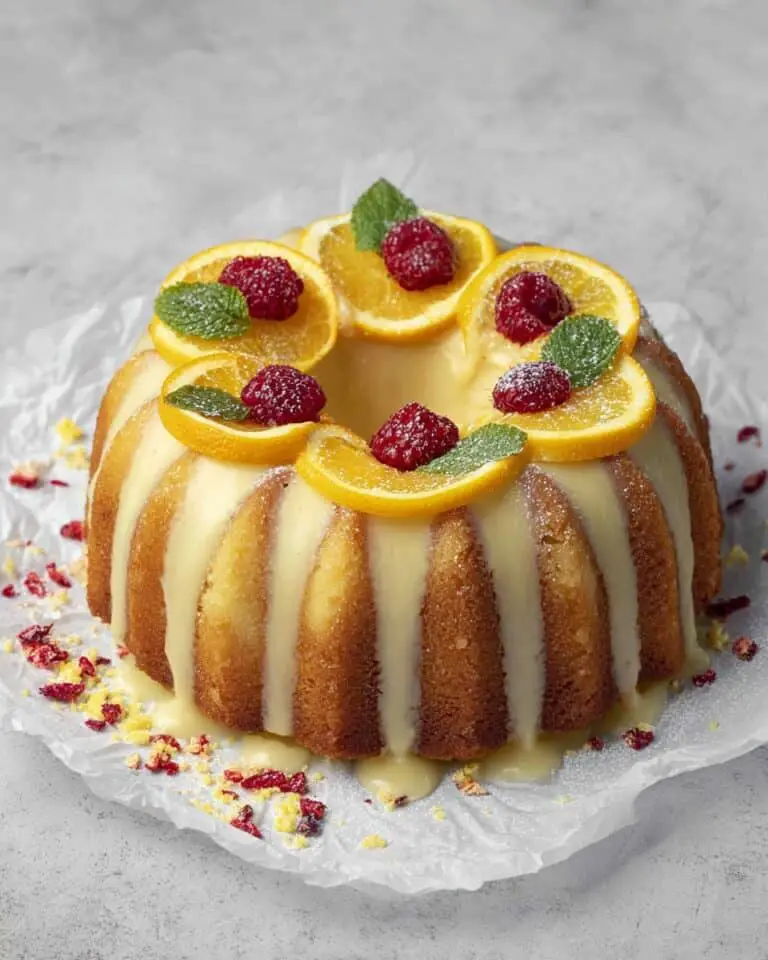 Lemonade Bundt Cake with Citrus Glaze Recipe