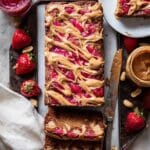 Peanut Butter & Jelly Banana Bread Recipe