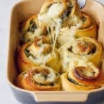 Cheesy Turkey Pesto Rolls Recipe