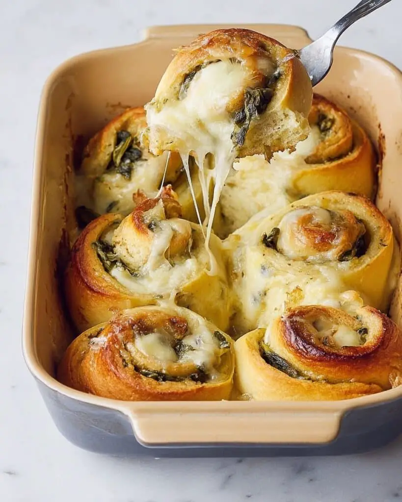 Cheesy Turkey Pesto Rolls Recipe