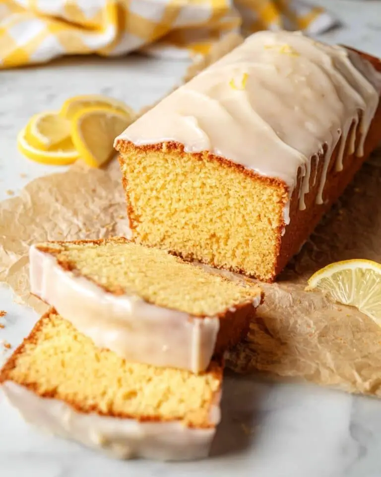Lemon Pound Cake with Lemon Glaze Recipe