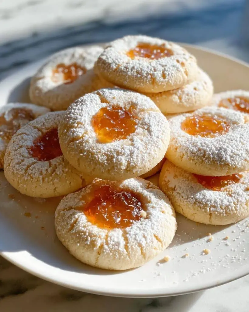 Lemon Cheesecake Thumbprint Cookies Recipe