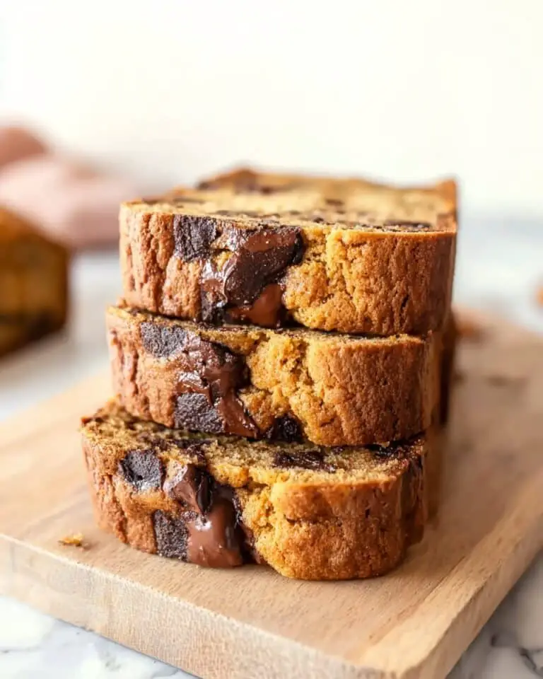 Nutella Swirl Pumpkin Bread Recipe