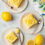 Lemon Sheet Cake with Lemon Glaze Recipe