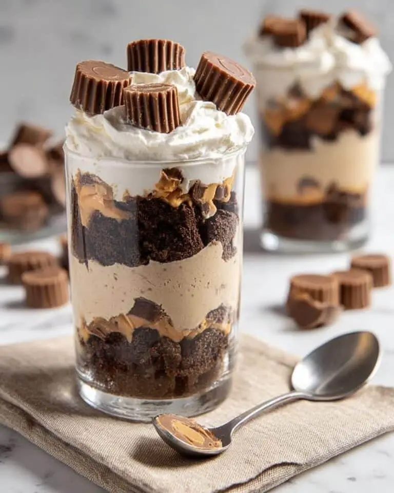 Brownie Peanut Butter Trifle Recipe