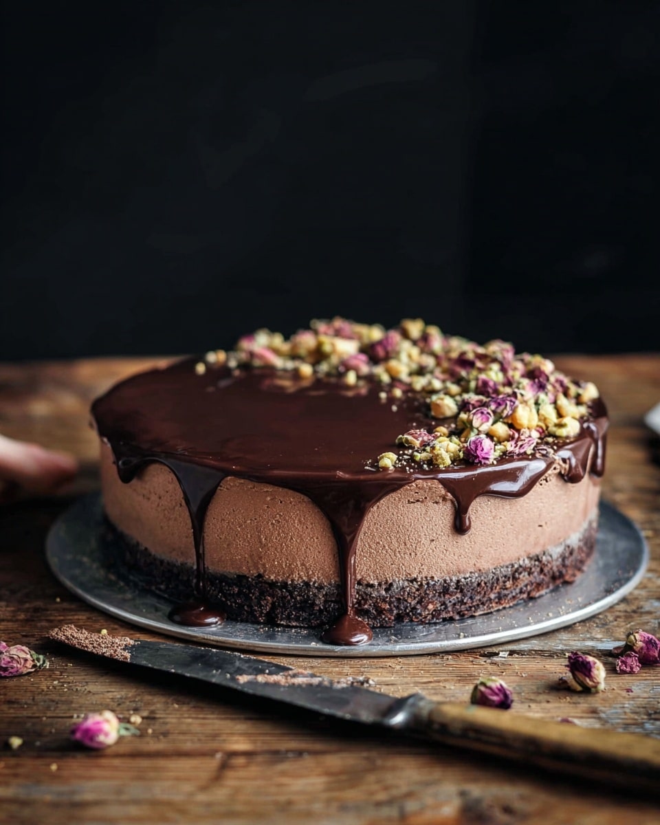Chocolate Lovers Greek Yogurt Chocolate Mousse Cake Recipe