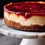 Ultimate Strawberry Swirl Cheesecake Recipe