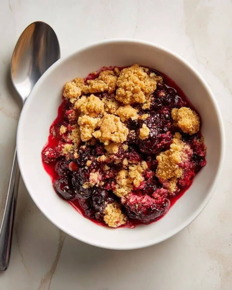 Blackberry Crisp Recipe