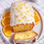 Moist Orange Pound Cake with Fresh Citrus Glaze Recipe