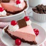 No Bake Black Forest Cherry Jello Pie Recipe