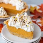 Creamy No-Bake Pumpkin Pie Recipe