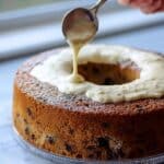 Orange-Cranberry Oatmeal Cake with Orange Glaze Recipe