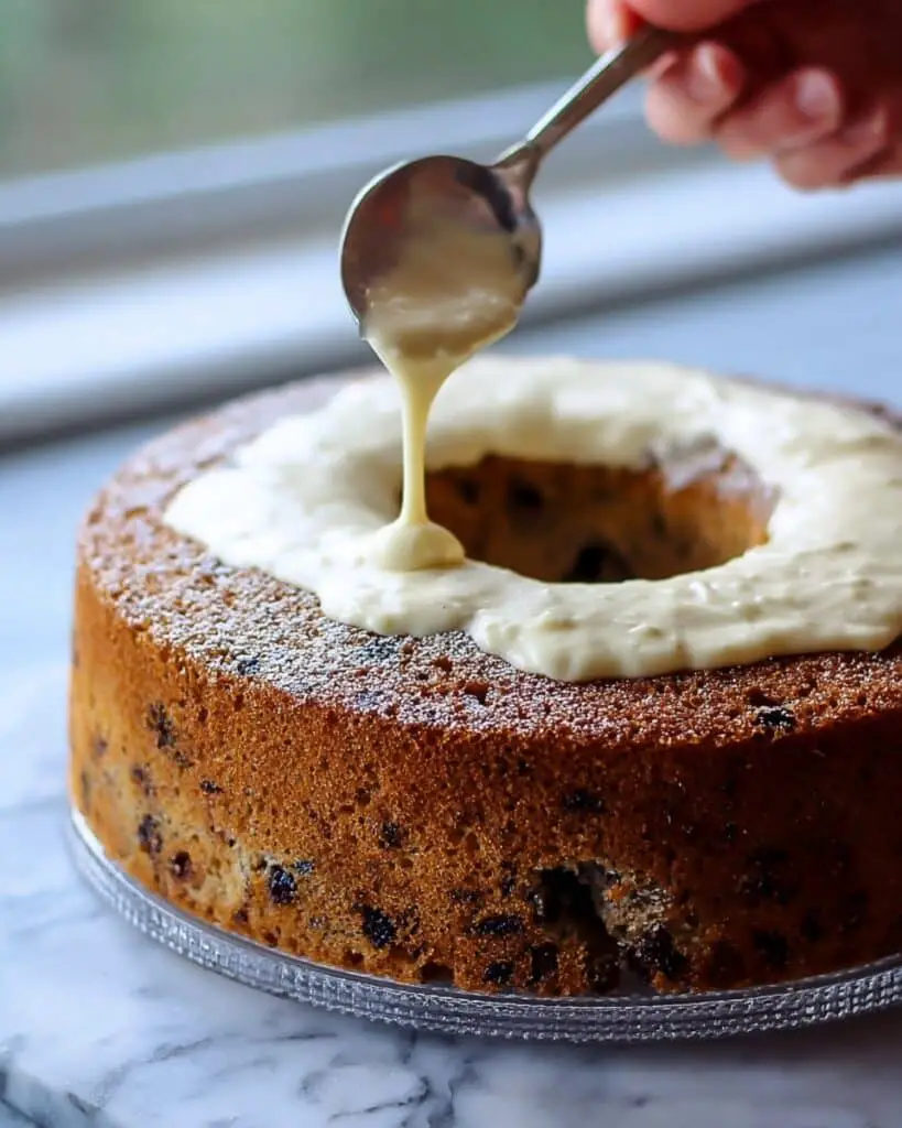 Orange-Cranberry Oatmeal Cake with Orange Glaze Recipe