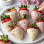 White Chocolate Covered Strawberries Recipe