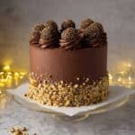 The BEST Ferrero Rocher Cake Recipe